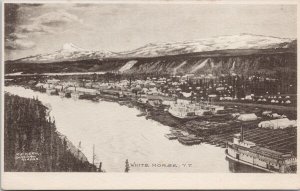 Steamer on River Whitehorse Yukon YT Steenfott Collection PE Kern Postcard H25