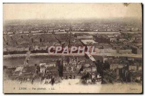 Old Postcard Lyon Vue Generale
