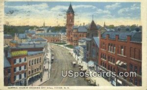 Central Avenue, City Hall in Dover, New Hampshire