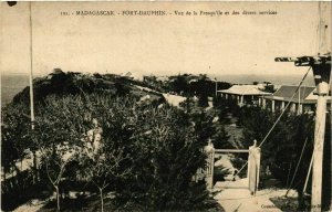 CPA AK Fort Dauphin Vue de la Presquile&des divers services MADAGASCAR (819760)