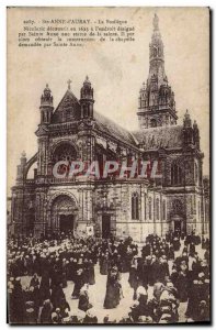 Postcard Old Ste Anne D & # 39Auray Basilica