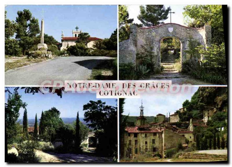 Postcard Modern Cotignac Var Our Lady of Graces Historic Sanctuary of France