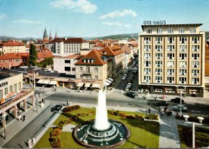 Germany Kaiserslautern Am Fackelrondell mit OTE-Haus