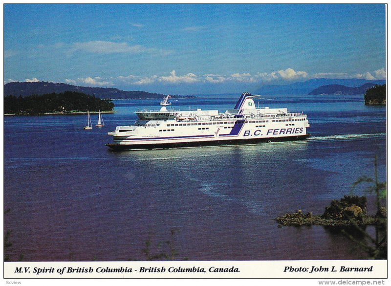 M.V. Spirit of British Columbia, VANCOUVER, British Columbia, Canada, 50-70´