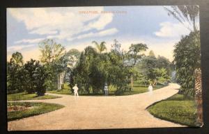 Mint Color Picture Postcard Singapore Malaya Botanical Garden PPC