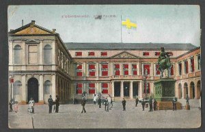 DATE 1921 PPC* HOLD-TO-LIGHT GRAVENHAGE WINDOWS ILLUMINATE RED SEE INFO