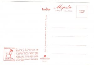 Mount Temple, Lake Annette, Jasper National Park, Alberta