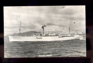 LS1576 - P&O Liner - Corfu - postcard