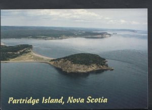 Canada Postcard - Aerial View of Partridge Island, Nova Scotia   RR3928