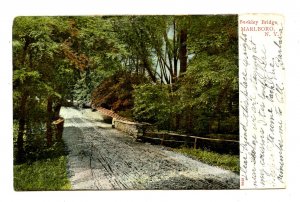 NY - Catskills, Marlboro. Buckley Bridge