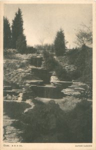 Chicago Illinois Century of Progress Alpine Garden, Black & White  Unused