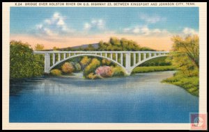 Bridge over Holston River on U.S. Highway 23, Between Kingsport and Johnson C...