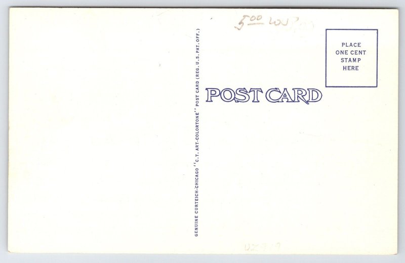 Whiting Indiana~Federated Metals Division American Smelting & Refining~Linen PC