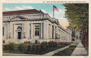 TOLEDO, Ohio, PU-1937; Post Office, Madison Ave. And 13th