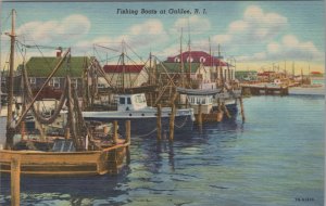 Fishing Boats at Galilee, RI