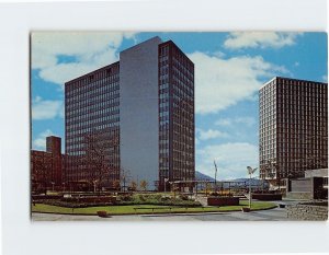 Postcard State Building and a portion of the Hilton Hotel, Pittsburgh, P. A.