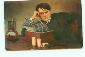 Buy Postcard Thomas Edison Phonograph New Jersey