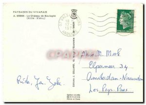 Postcard Modern Landscapes Vivarais Chateau de Boulogne