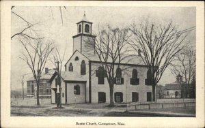 Georgetown Massachusetts MA Church c1900s-10s Postcard