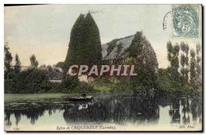 Postcard Ancient Church of Cricqueboeuf