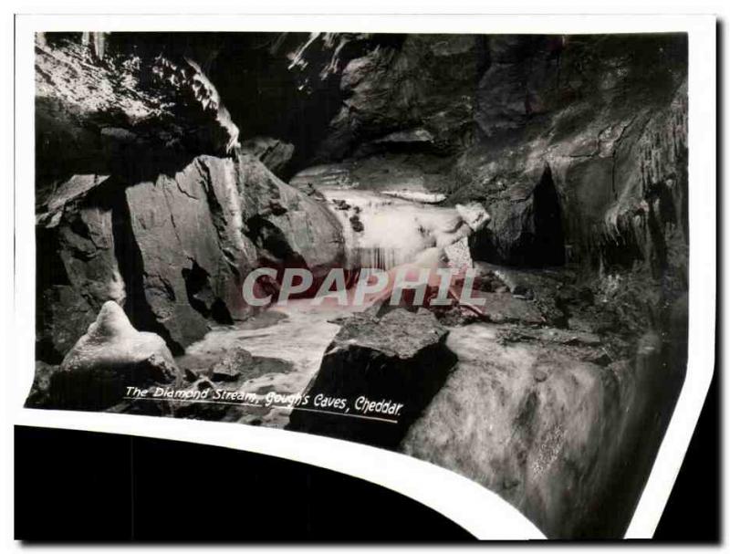 Old Postcard The diamond Stream Gough s Cheddar caves