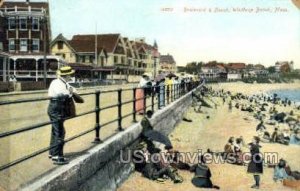 Blvd. & Beach - Winthrop Beach, Massachusetts MA  