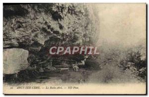 Old Postcard Arcy Sur La Roche Shelter Cury