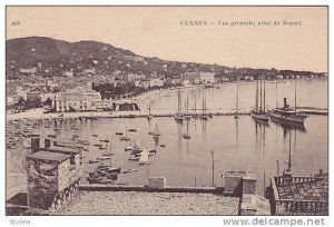 Cannes, France , PU-1918 ; Vue generale, prise du Suquet