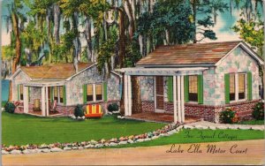 Lake Ella Motor Court Tallahassee FL Postcard PC456