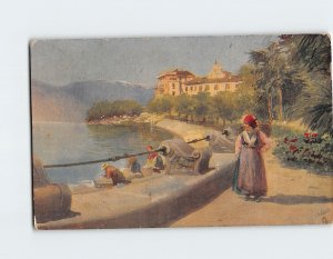 Postcard Pallanza Lago Maggiore Pallanza Italy