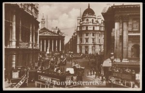 Mansion House and Royal Exchange, London