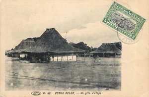 Belgian Congo 1914 Stanleyville typical village houses