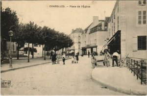 CPA CHAROLLES Place de l'Eglise (1190928)