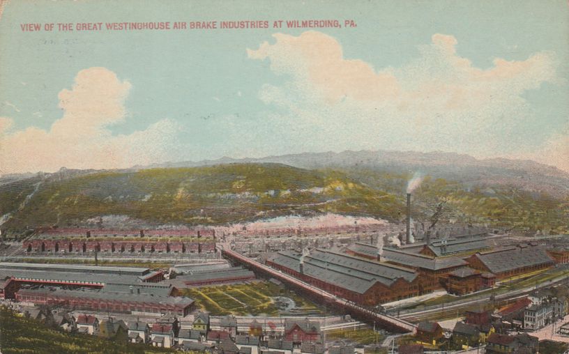 Westinghouse Air Brake Factory Wilmerding PA, Pennsylvania DB