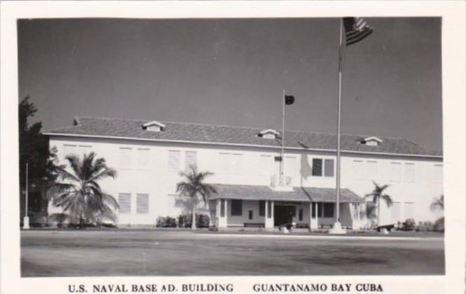 Military Unites States Naval Base Administration Building Guatanamo Bay Cuba ...