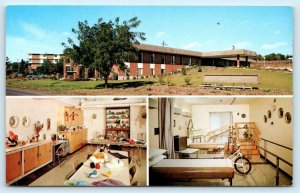 SPOKANE, WA ~  RIVERVIEW LUTHERAN MEMORIAL Medical Center c1960s-70s Postcard