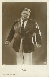 Postcard RPPC 1926 Faty Arbuckle Silent Movie Star Actor TP24-658