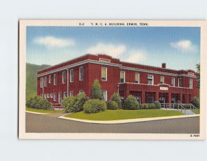 Postcard Y. M. C. A. Building, Erwin, Tennessee