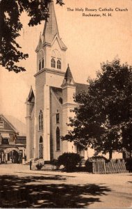 New Hampshire Rochester The Holy Rosary Catholic Church 1944