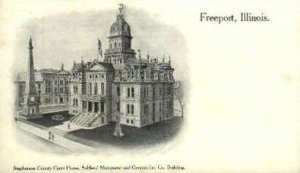 Stephenson County Court House - Freeport, Illinois IL  