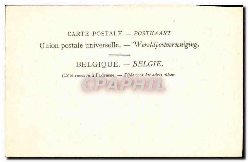 Old Postcard Rubens L & # 39Elevation De Croix cathedral Antwerp