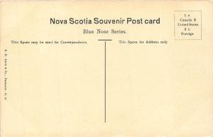 Bridgewater N. S. Canada H. & S. W. Railway Railroad Station Postcard