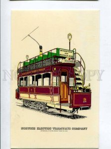416173 Norwich Electric Tramways Company TRAM Old postcard