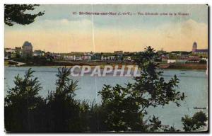 Old Postcard St Servan Sea Vue Generale taking the VICOMT