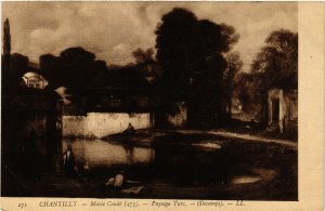 CPA Chantilly- Musee Conde, Paysage Turc FRANCE (1008681)