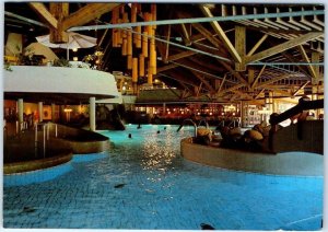 M-53529 Swimming area inside with gallery and solarium Taunus Therme Germany
