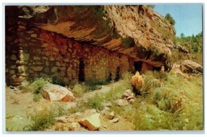 c1960 Walnut Canyon National Monument Flagstaff Arizona Vintage Petley Postcard