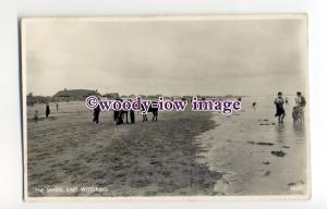 tq2276 - Sussex - Horse Rides on Sands at Low Tide, at East Wittering - Postcard