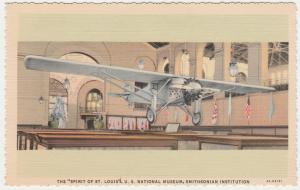 Lindbergh's The Spirt of St Louis - Smithsonian, Washington, DC - Linen