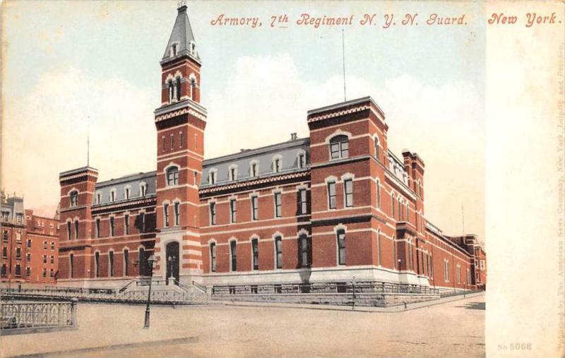 12421  New York City 1902     7th Regiment  Armory  aka  Park Avenue Armory